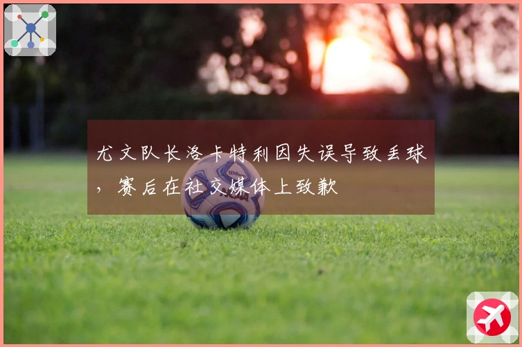 尤文队长洛卡特利因失误导致丢球，赛后在社交媒体上致歉